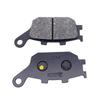 1 set för Honda VT1100 Shadow VT 1100 95-17 VT1300 Fury VTX 1300 Retro VRX400 1996 CBF500 2004 Motorcykel framre bakre bromsbelägg