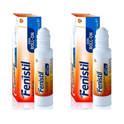 Fenistil Cool Roll-On 8ml Confezione da 2 Fenistil cool roll-on sollievo punture d'insetto, 8 ml