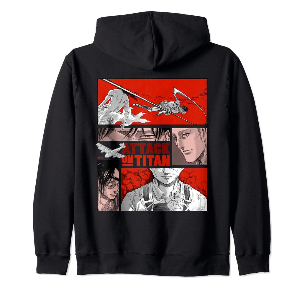 [Second Official Merchandise] Attack on Titan: Battle of Heaven and Earth 1 Zip Hoodie