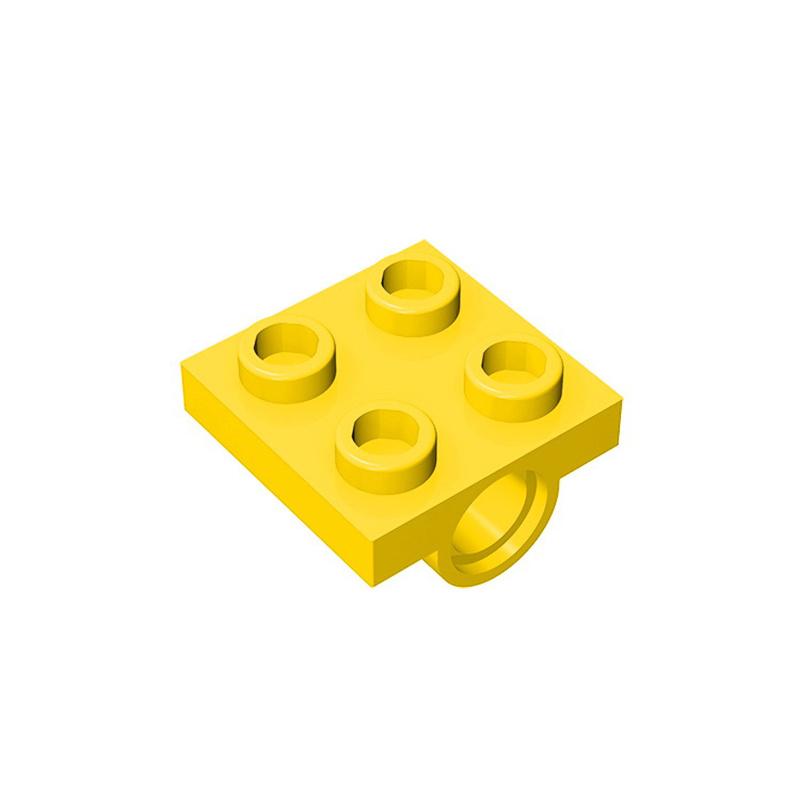 

Non-Toxic 10Pcs 2444 10247 Bottom Side With Hole Block Moc Color Accessories Compatible With Brick Diy Children S Toy Assembly Parts 10PCS
