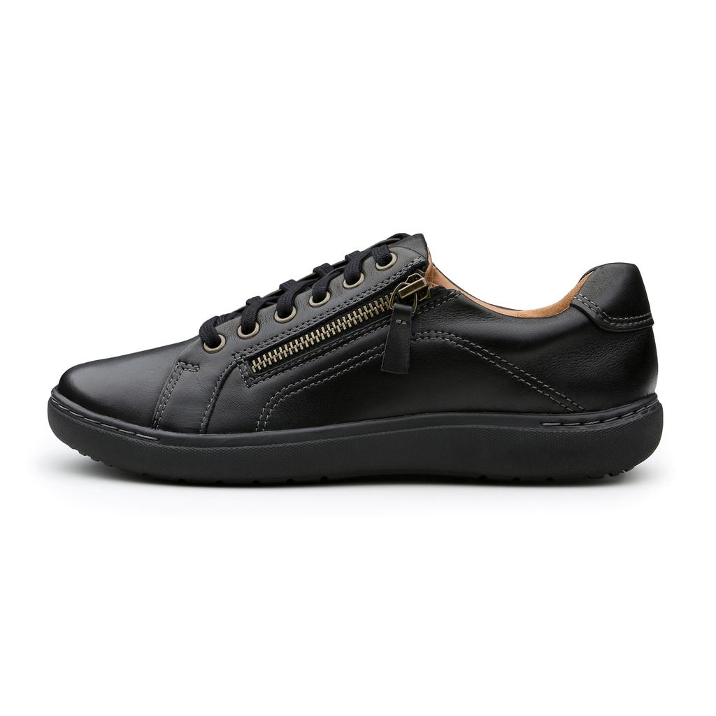 Clarks Women'S Zipper Cushion Casual Shoes Claoxc5816Wf (Select 1 Of 2)