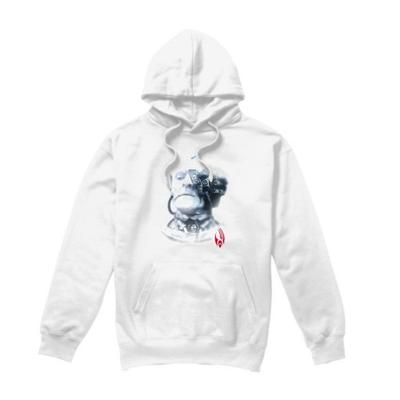 Mens Borg Head Hoodie