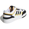 Adidas Originals Drop Step Low Leather Suede Non-Slip Wear-Resistant Lightweight Low-Top Skate Shoes Unisex Sneakers White Black Yellow GW9727