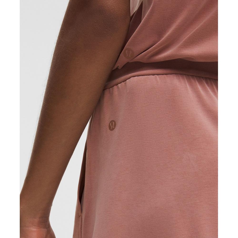 Lululemon Drapey Softstreme High Rise Short 3.5  Red Clay