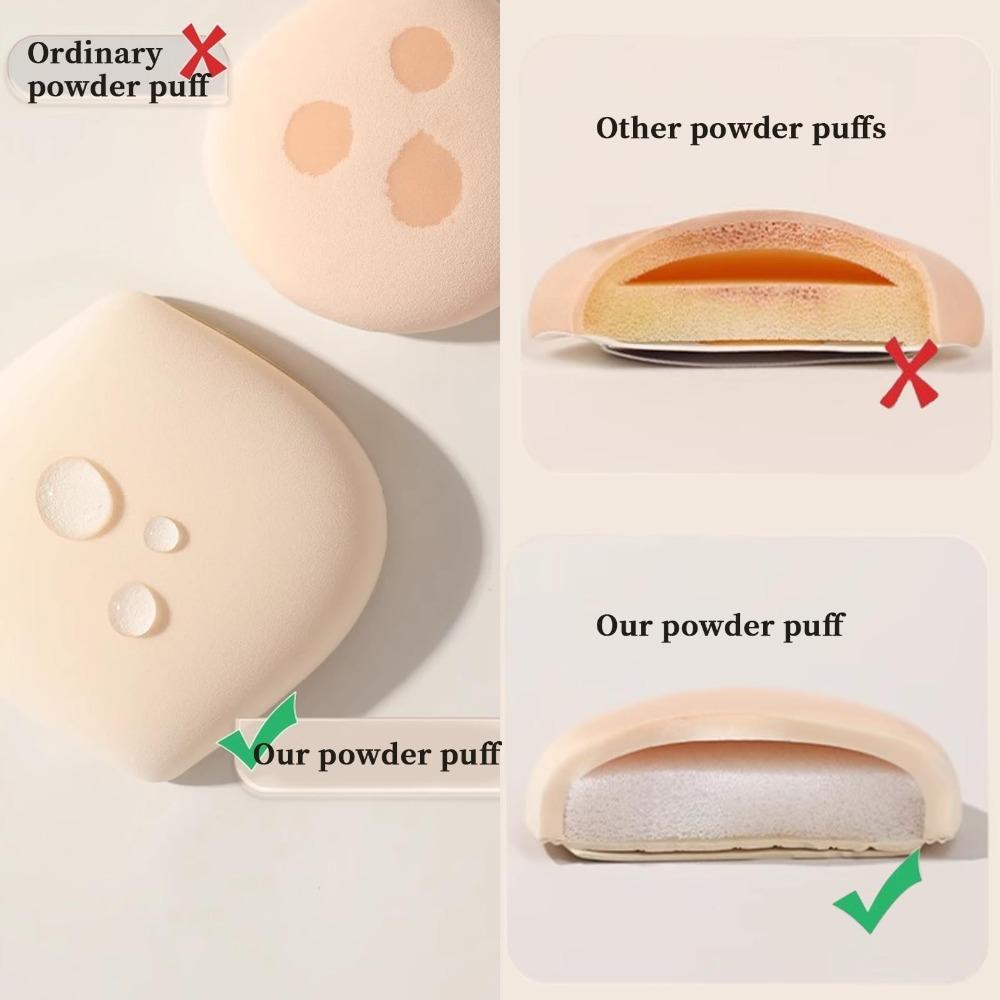 6pcs Mini Makeup Sponge Quick Blending Cushion Puff Foundation Puff Set  Daily Makeup