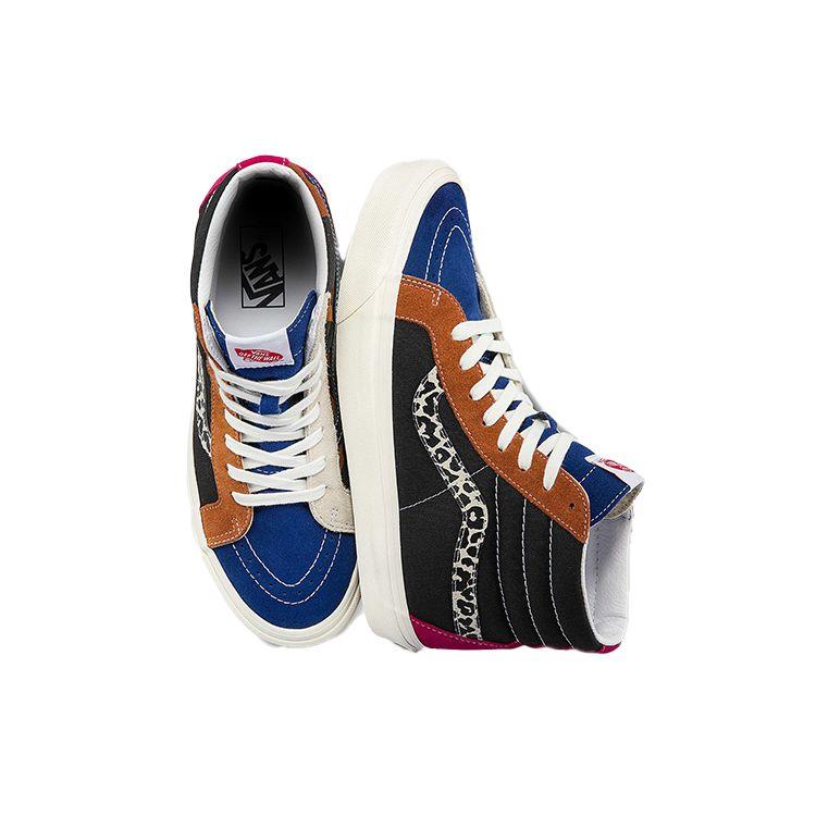Vans Sk8 38 Dx Casual Lightweight High-Top Skate Shoes Unisex Sneakers Black Blue Brown VN0A5KRI96M