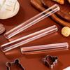 Transparent Acrylic Rolling Pin Food-Grade Baking Stick Solid Rod Clear Dough Roller  Pastry