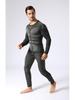 Men's Slim-Fit Warm Cycling & Running Fitness Set for Autumn/Winter