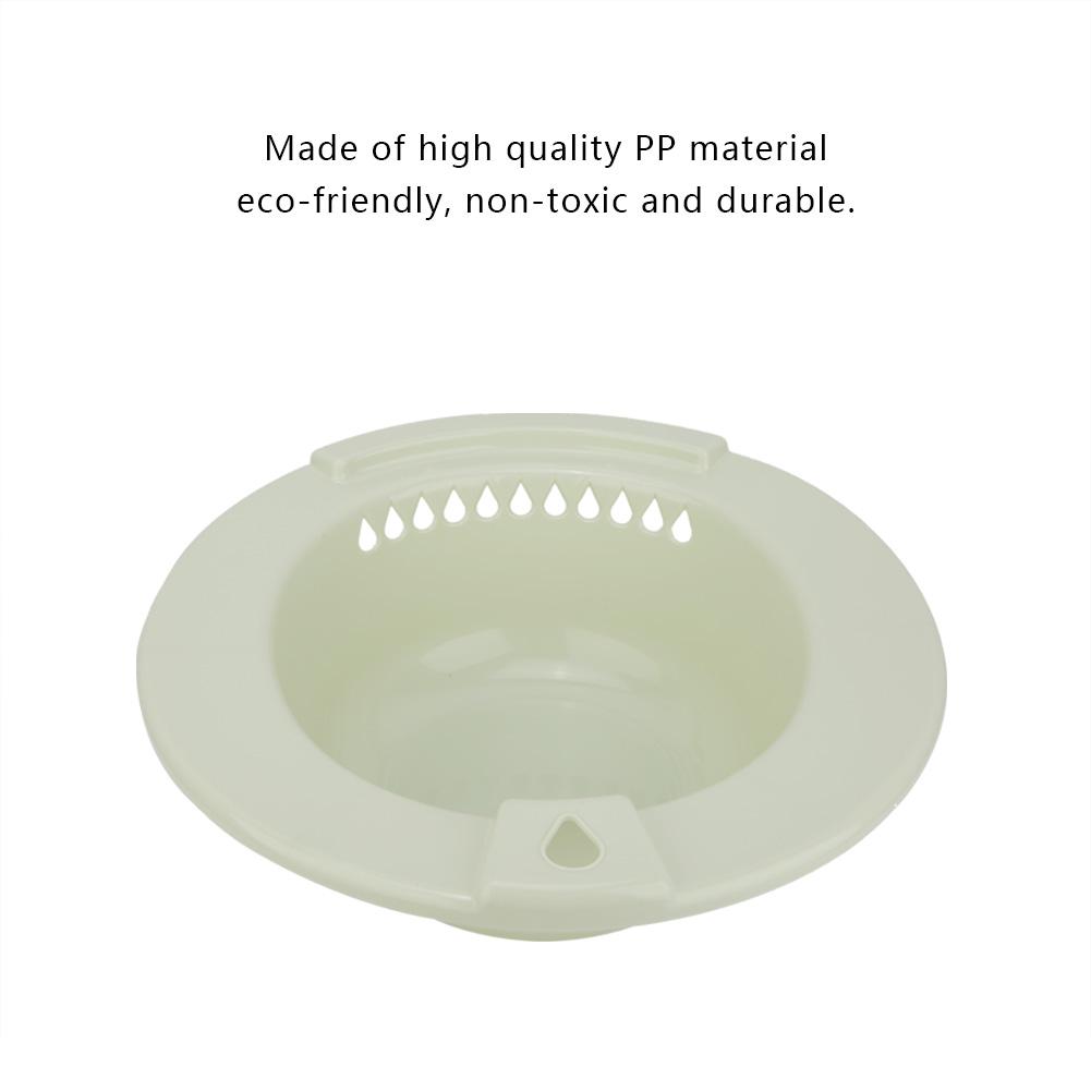 Toilet Hip Bath Tub Washing Basin for Pregant Women Hemorrhoids Patients(Green)