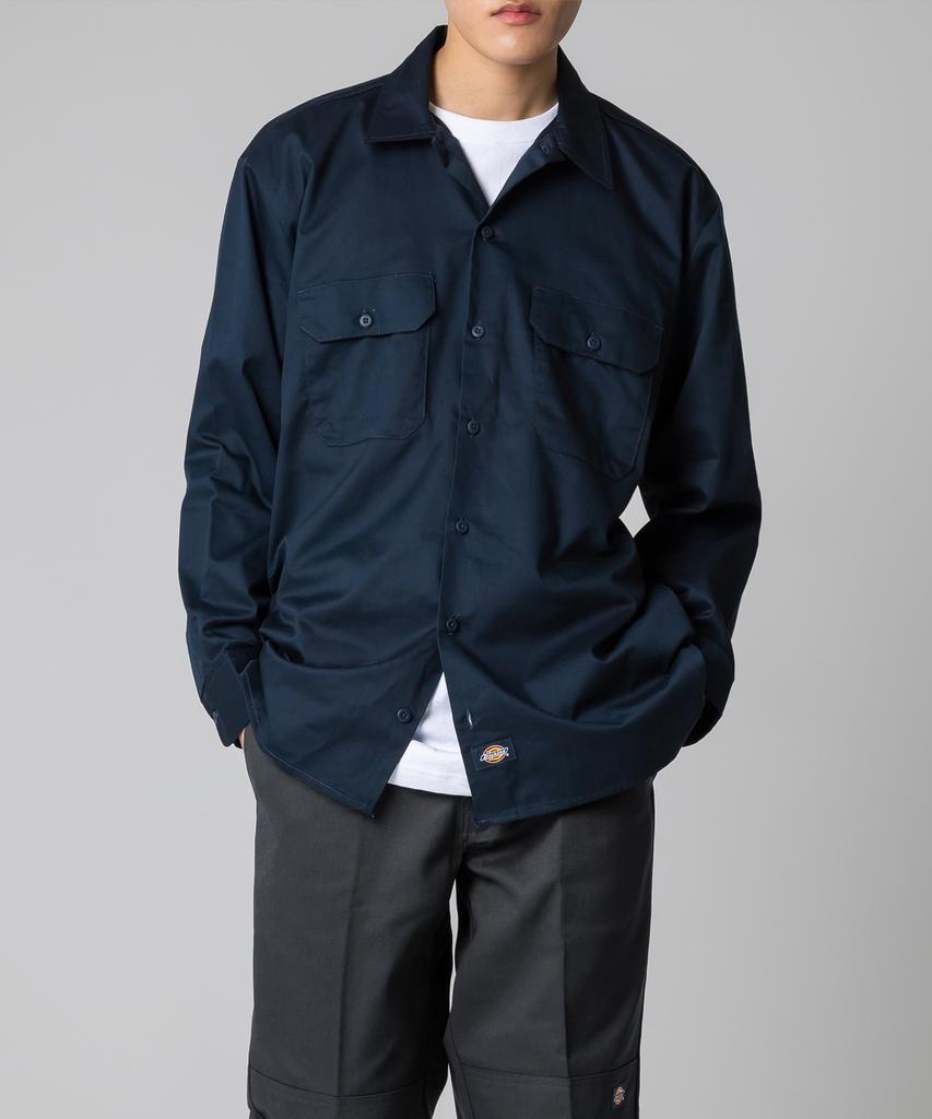 Dickies 574 Work Shirt Dark Navy
