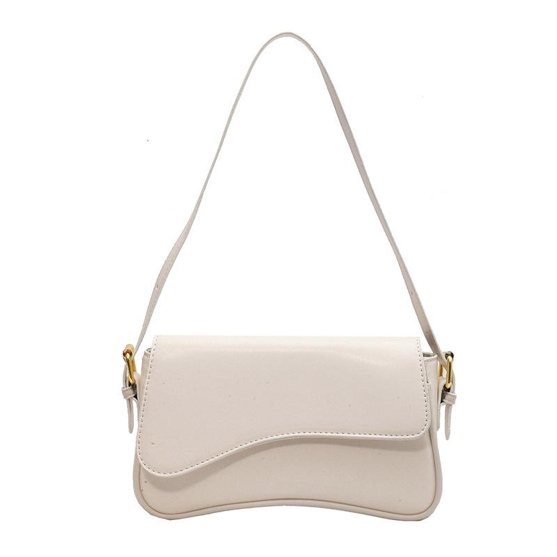 Vintage Hong Kong Style Textured Crossbody Handbag - Women s Trendy 2026 Korean Fashion