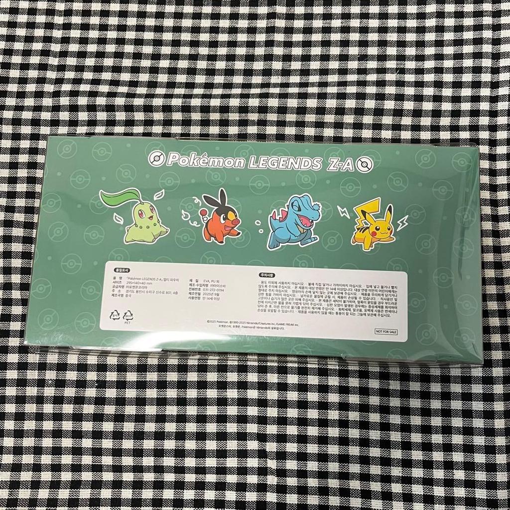 [USED] Pokémon Legends ZA Bonus: Korea Exclusive Switch Pouch Case