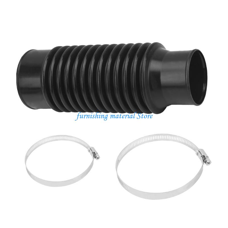 Y5GD Heavy dutys Replacement Hose 30cm For PB580T EB600RT PB580 PB580H Blowers Tube Black Flexible Air Duct 2pcs Clamps