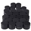 24PCS EVA Plant Pot Feet Risers Pads 5x1.5cm Anti-Slip Invisible Pot Mat Protect Floors Black