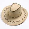 Men's and Women's Cattle Sun Hats Grassland Wide Brimmed Hats Western Cowboy Hats Large Brims, Xinjiang Top Hats Suede