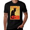 Le Chat Noir Besondere Ausstellung 1896 T-Shirt Weiches Langlebiges Baumwoll-T-Shirt
