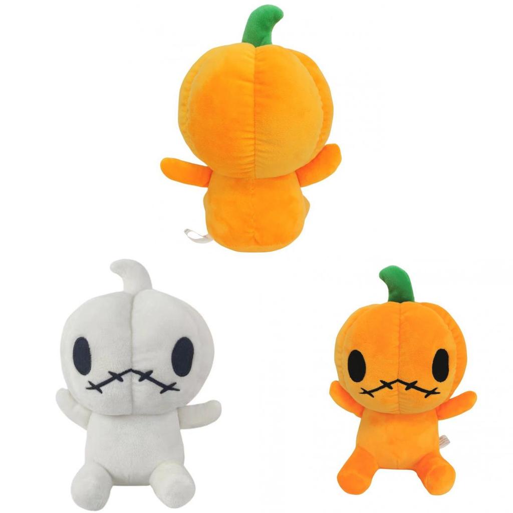 Halloween Pumpkin Plush Toy With Soft Short Plush For Holiday Decor Gift