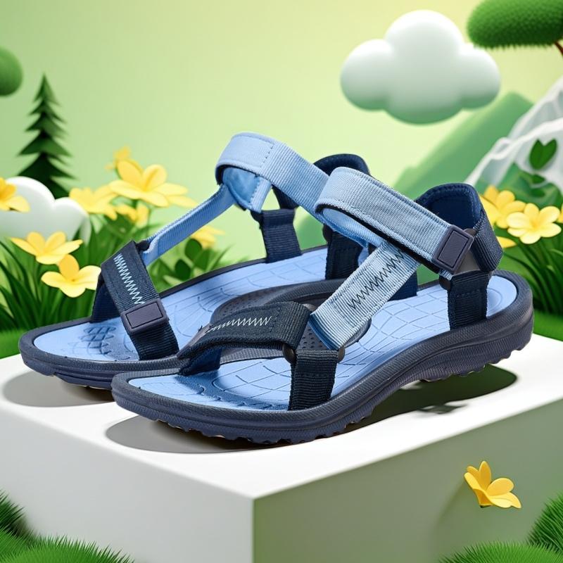 Kindersandalen Jungen Mädchen Atmungsaktiv Sommer Sport für Draußen Strand Schuhe Offene Zehe Bequem Gehen Sandalen Größe 30-38