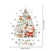 Christmas Window Stickers Merry Christmas Decoration for Home Kid Room Wall Mirror Glass Door Decals New Year Decoration