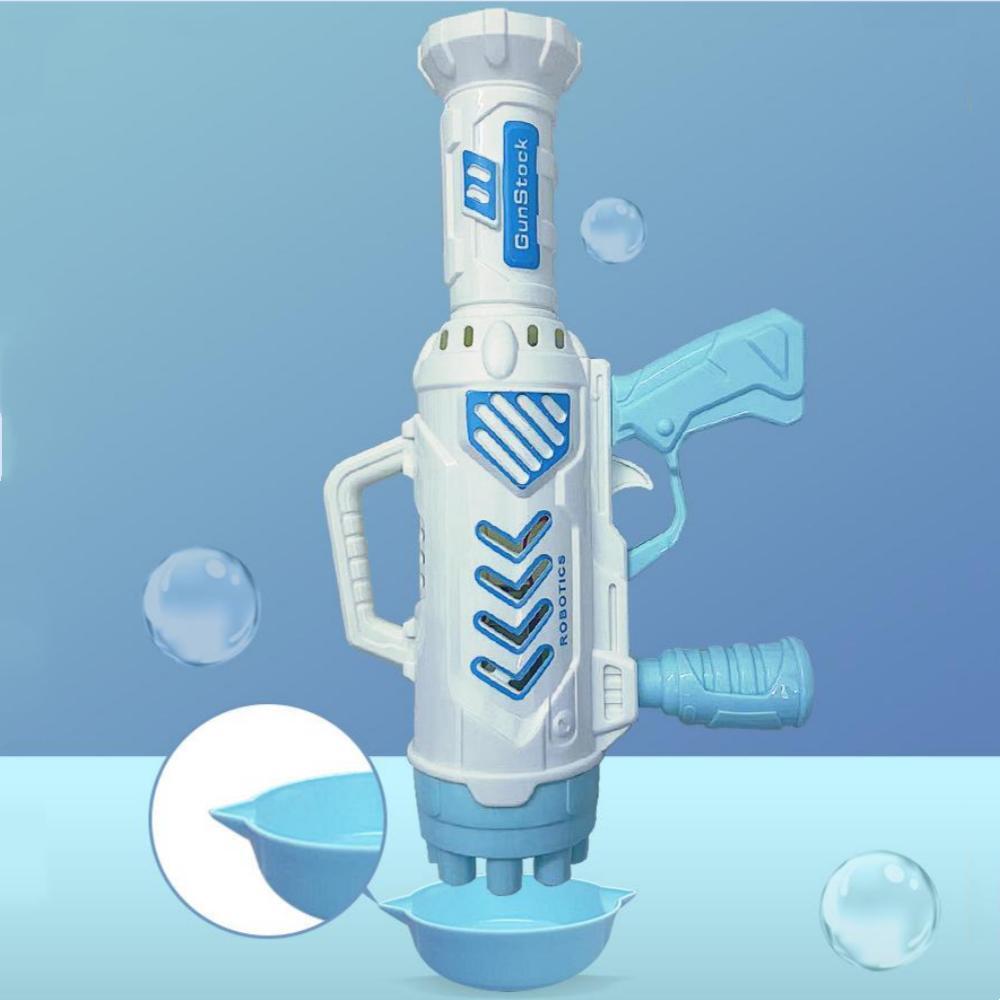 Mini Bubble Gun Kids Toys Electric Automatic Soap Rocket Bubbles Machine Outdoor Wedding Party Toy Children Birthday Gifts