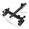 Double Fishing Rod Holder AntiMovement Design Bracket Easy To Disassemble