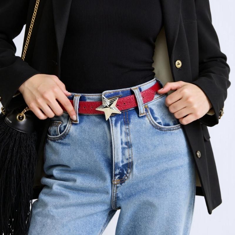Girls Vintage Waist Belt for Daily Costume Silver Stylish Belt Body Jewelry for Party Jeans Belt Cowboy Chain