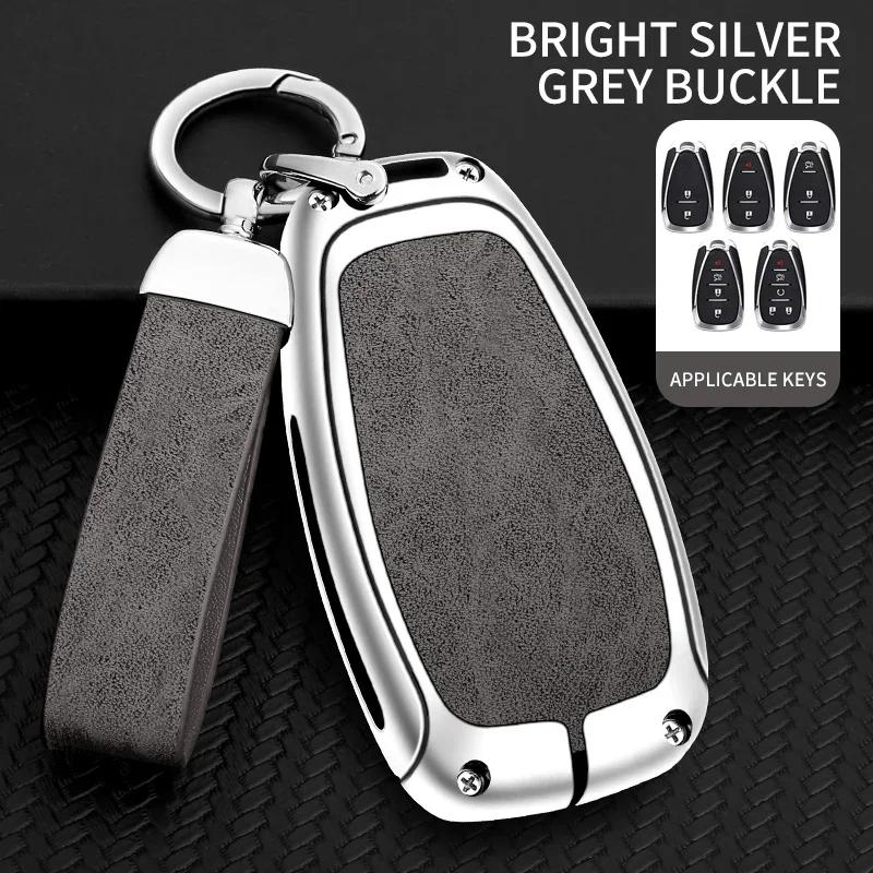 Zinc Alloy Car Remote Key Case For Chevrolet Onix Equino Orlando Cruze Spark Sonic Camaro Volt Bolt Trax Malibu Blazer Traverse