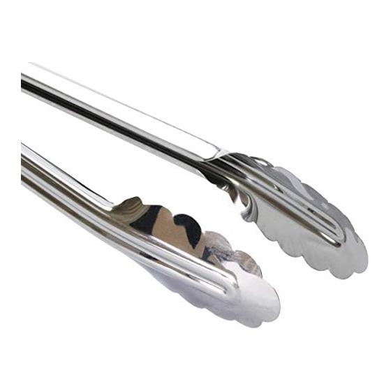 CAPTAIN STAG Barbecue Tongs, Versatile Tongs, Long Tongs with Stopper, Stainless Steel Rest M-7635/M-7636/UZ-13219/UZ-13220