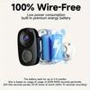 3MP Wireless Security Camera Outdoor Indoor Camera Ultra-HD 2K 2304x1296P Night Vision Home Camera