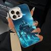 W-O-W-World- of -Warcraft Handyhülle Für iPhone 17,16,15,14,13,12,11 Plus,Pro Max,XS,weiße silberne Handyhülle