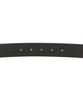 Dagseunamseongaegseseoli Black One Check Line Strap Cowhide Tab Belt Dbbe6F201Bk