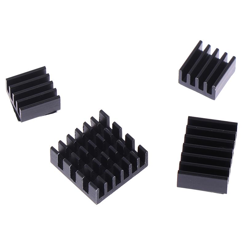 Cpu Ram Lan Usb Aluminum Heat Sink Radiator Cooling For Raspberry Pi 4B