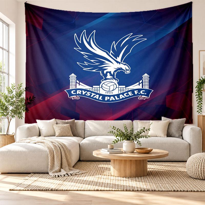 Crystal Palace Wall Tapestry, Soft Fabric Wall Hanging, Decorative Backdrop For Bedroom Home Wall Art