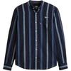 Levis Oasis Collaboration SS25 Striped Loose Fit Button Logo Single Pocket Embroidered Long Sleeve Shirt Men Shirts 005M3-0001