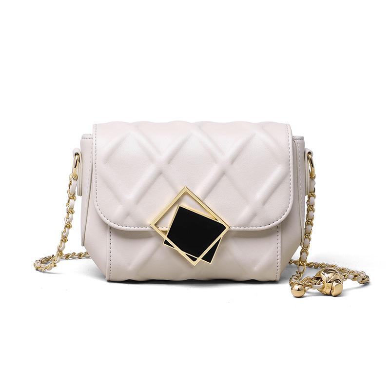 New Women's Handbag, Trendy Genuine Leather Chain Crossbody Bag, Niche Fashion, Versatile, High-End Women's Bag