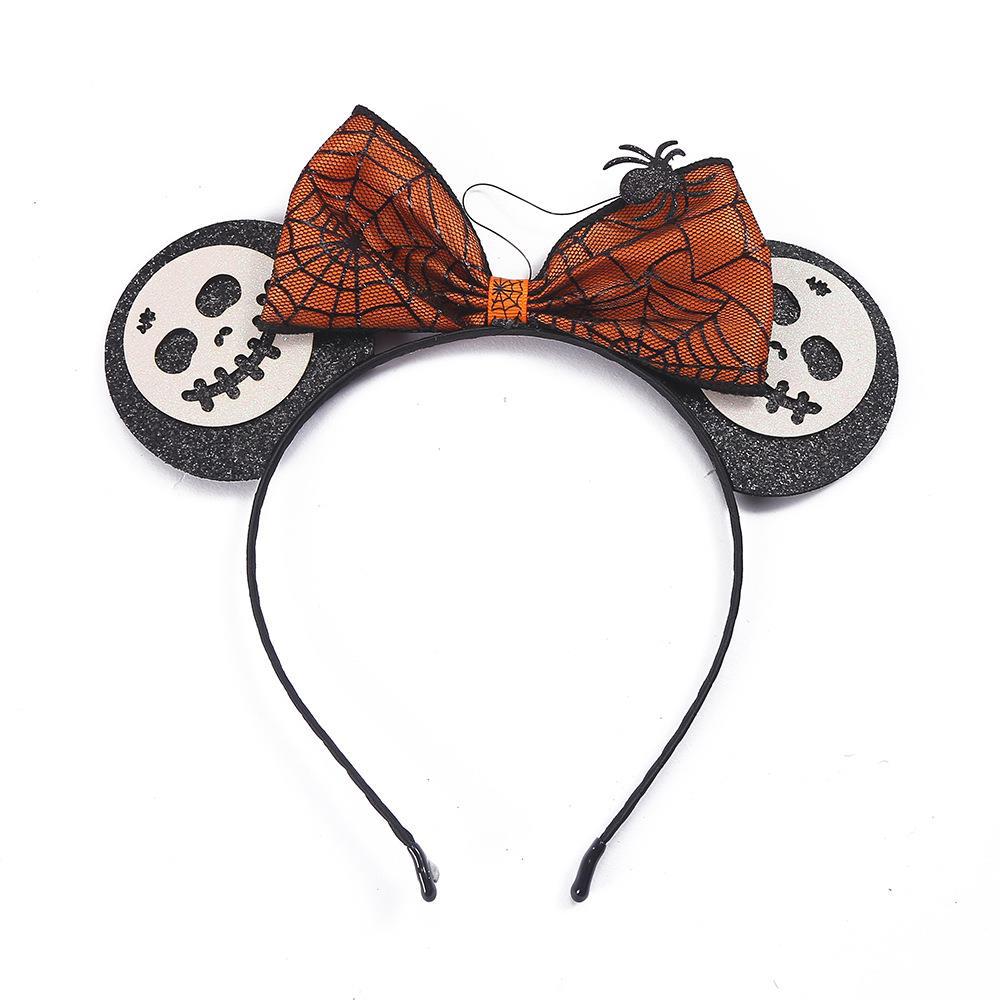 Children's Halloween Pumpkin Terrifying Skull Headbands Ghost Festival Party Party Funny Headbands Bat Spider Hair Accessories