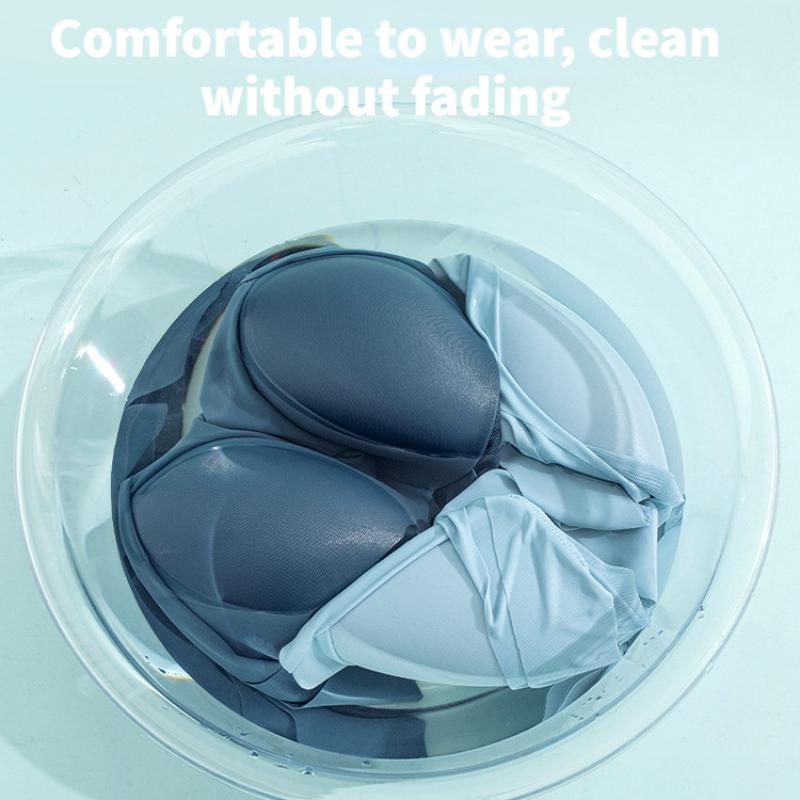 Цельное женское нижнее белье с фиксированной латексной чашкой — фото 5