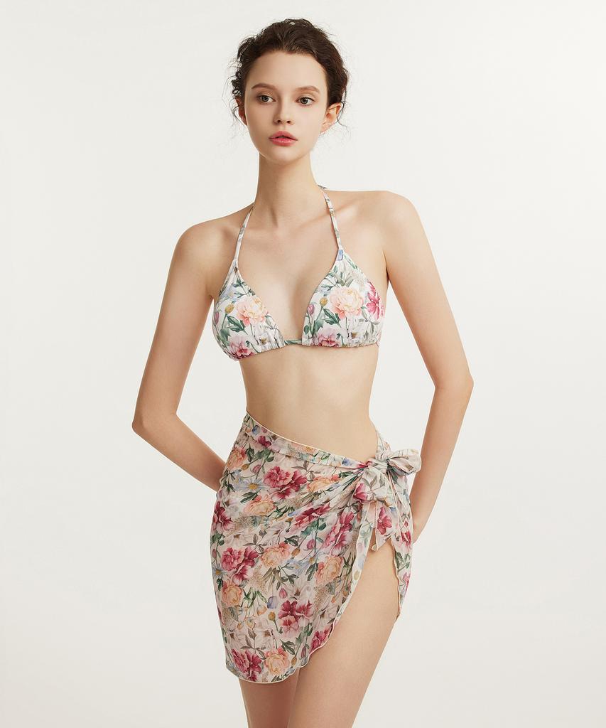 Ageunel Blossom Bikini Bra