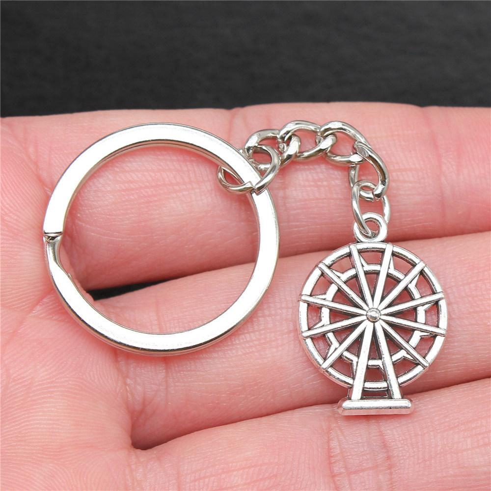 28mm Key Ring Travel Car Kids' Jewelry Materials QY053