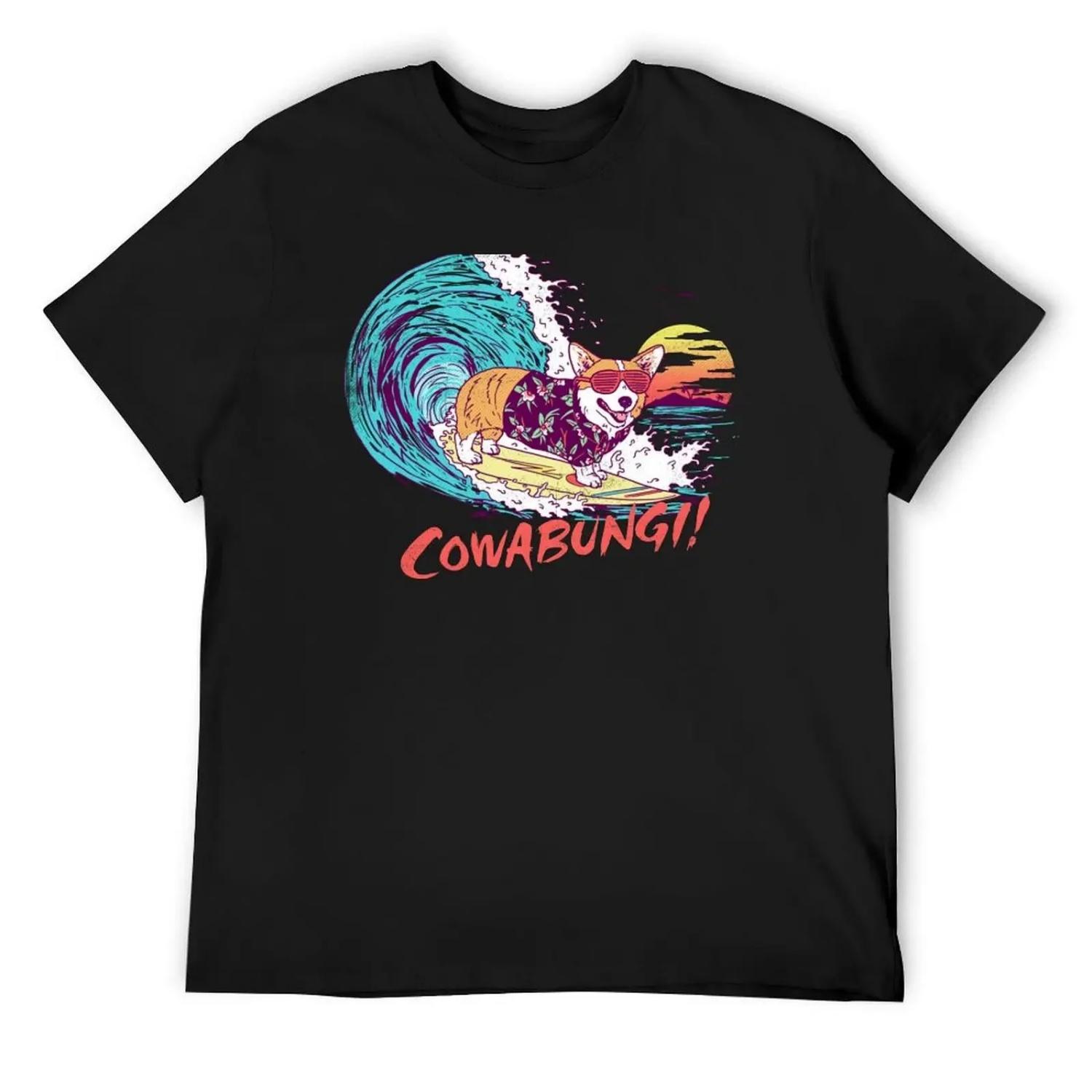 Cowabungi! T-Shirt customizeds fashion shirts tees summer 2025 anime shirts men S
