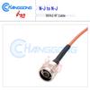 N-Type Male-Male Extension Cable, Silver-Plated, High-Temp Resistant, RG142, Low SWR, 6GHz.