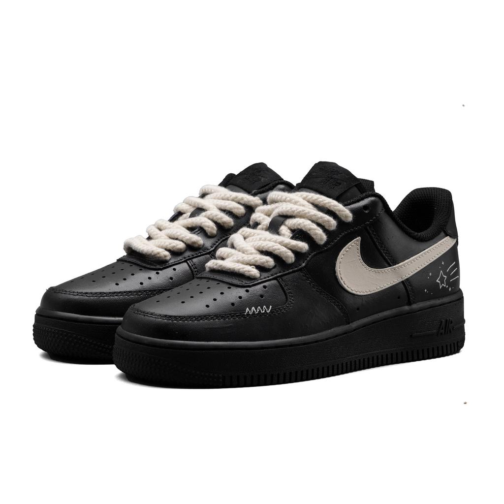 Nike Air Force 1 Leather Cushioning Cushioning Abrasion-Resistant Slip-Resistant CW2288-001(Team-1451SBOX)-Random packaging bags