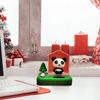 Car Ornaments For Dashboard Bobblehead Panda In Tree House Dashboard Decorations Solar Powered Car Ornaments Decorative Reusable