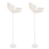 Pack of 2 Wedding LED Butterfly Lights, Floor Creative Butterfly Decoration Lights, 48W Warm Color Romantic Pathway Lights