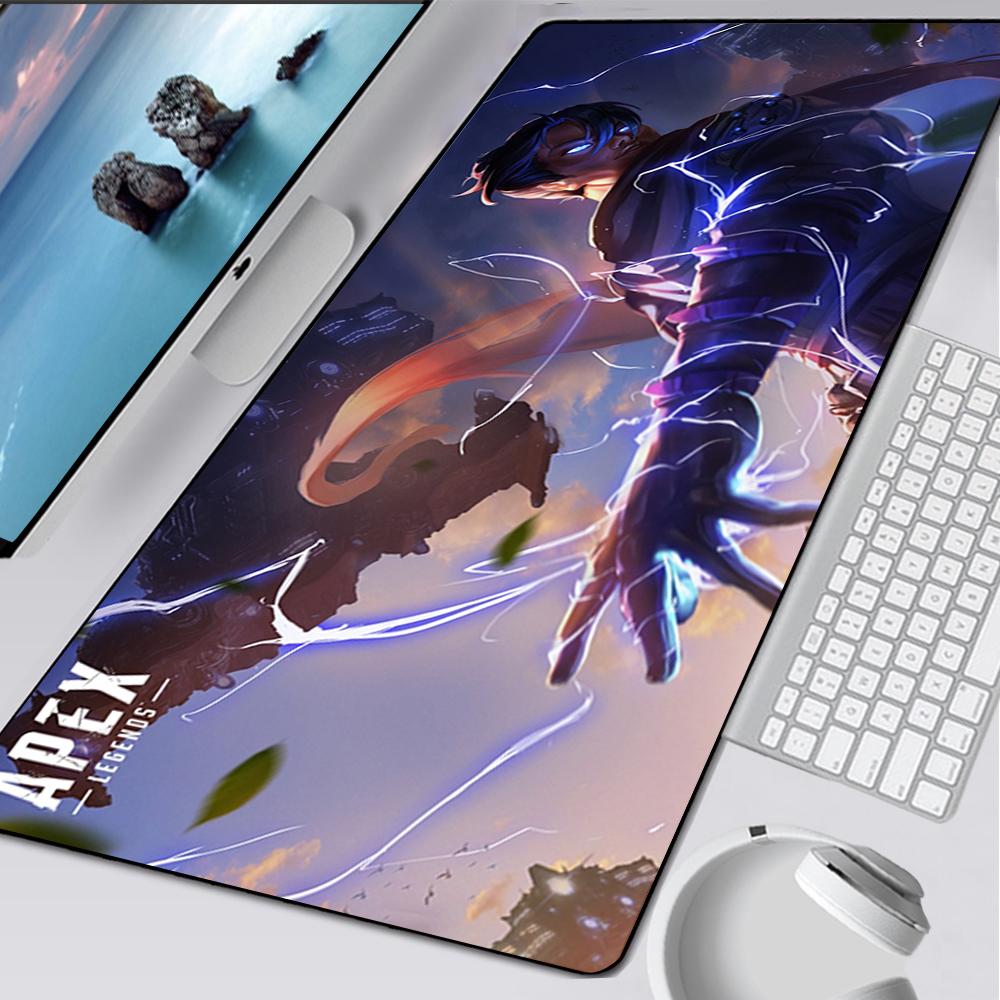 Large Gaming Mouse Pad Xxl Computer Mousepad Pc Gamer Mouse Mat Laptop Mausepad Apex Legends Mouse Carpet Keyboard Mat Desk Pad