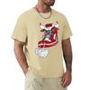 Chicago Shoe Bull Rosso Bianco Hip Hop T-shirt Lunga Harajuku T-shirt a Manica Corta T-shirt Grafica Top