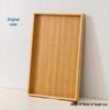 Ai Qi Yi Xuan WA Bamboo Wood Serving Tray with Handle