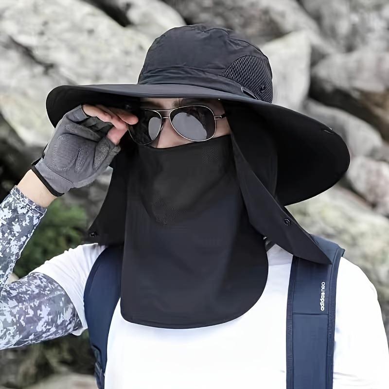 Breathable Foldable Fishing Cap Adjustable UV Sun Protection Hat for Men Women Outdoor Hiking Camping