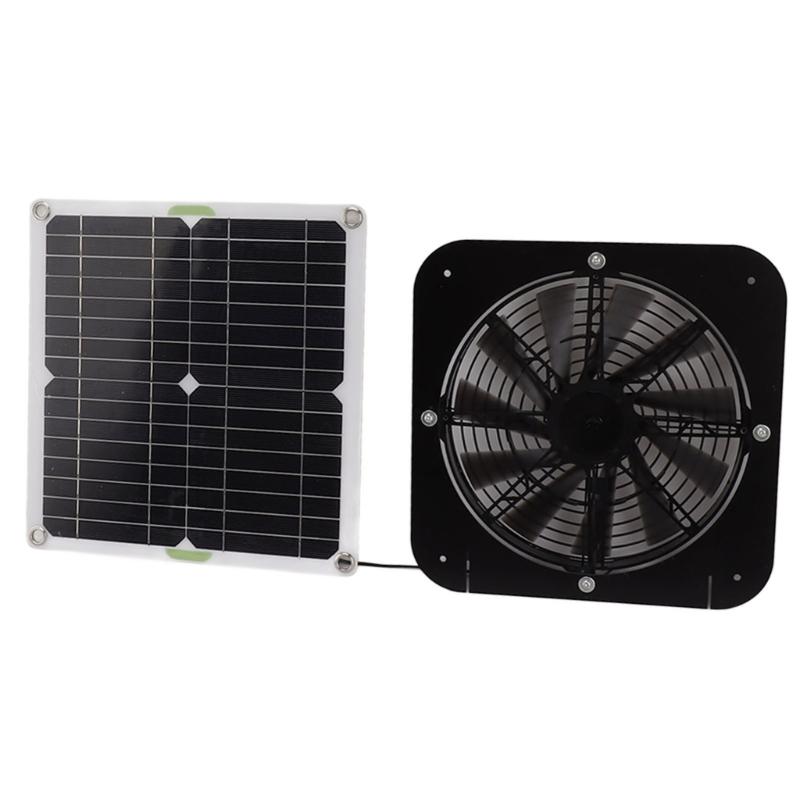 

Weatherproof Waterproof Solar Panel Vent Fan Monocrystalline Exhaust Fan for Chicken Coops and Greenhouses Shed 1