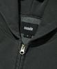Suade Washed Hood Zip Up [Pigment Black]